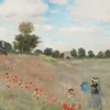Monet Claude - Claude Monet - Poppy Field, 1873