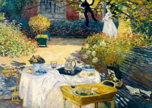 Monet Claude - Claude Monet - The Lunch, 1873