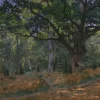 Monet Claude - Pièces XXL - Claude Monet: Fontainebleau, 1865