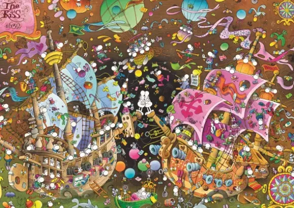Mordillo Puzzle - The Kiss