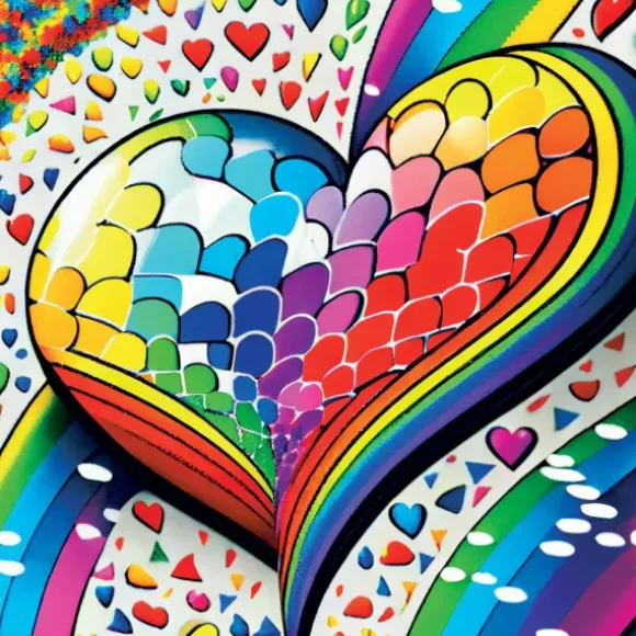 Mosaic Heart