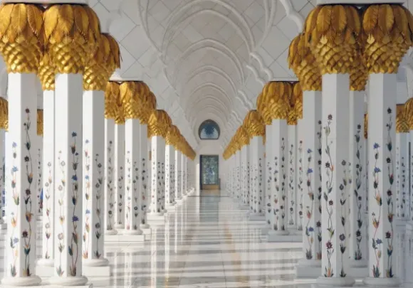 Mosquée Cheikh Zayed, Abou Dabi, Emirats Arabes Unis