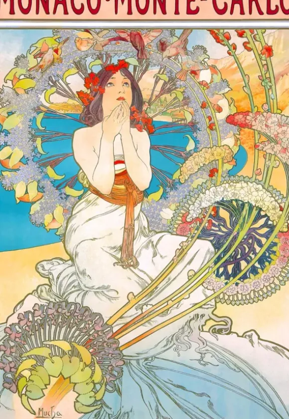 Mucha Alfons - Monaco Monte Carlo, Alphonse Mucha