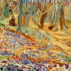 Munch Edvard - Edvard Munch - Elm Forrest in Spring, 1923