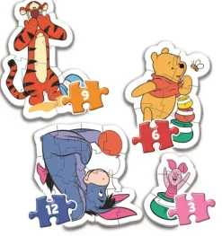 My First Puzzle - Winnie L'Ourson (4 Puzzles)