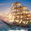 Navigation au Coucher du Soleil