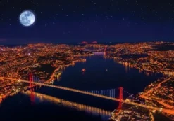 Neon Puzzle - Trois Ponts, Bosphore
