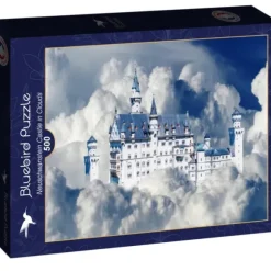 Neuschwanstein Castle in Clouds