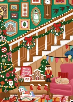 Nidhi Kachhadiya - Escalier de Noël