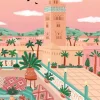 Nidhi Kachhadiya - Mosquée Koutoubia, Maroc