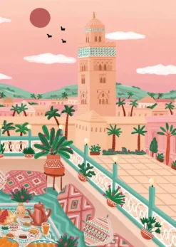 Nidhi Kachhadiya - Mosquée Koutoubia, Maroc