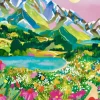 Nolwenn Studio - Lever de Soleil sur les Alpes