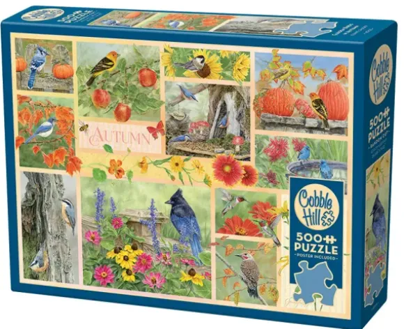Oiseaux de Jardin en Automne