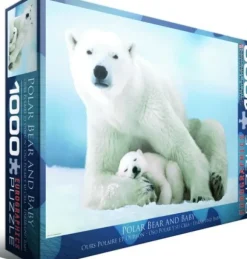 Ours Polaire et son ourson