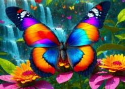 Papillon dans la Forêt