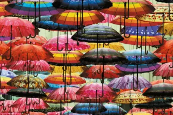 Parapluies Colorés
