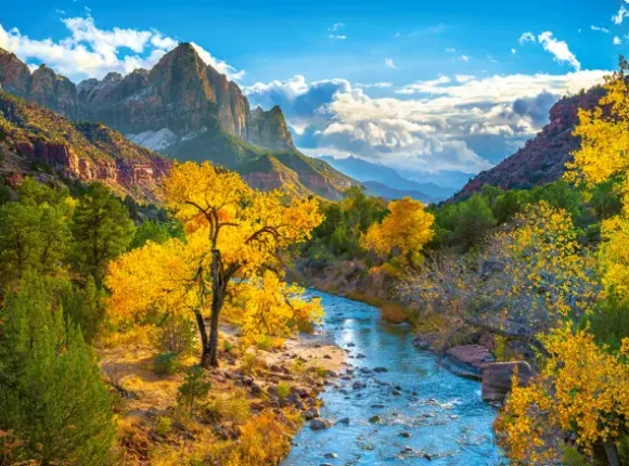 Parc National Zion en Automne, USA