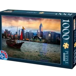 Paysages Nocturnes - Hong-Kong : Baie de Hong-Kong
