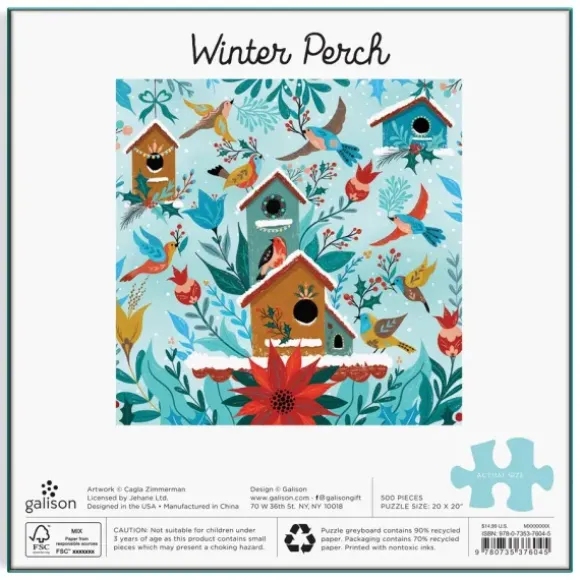 Perche d'Hiver - Puzzle 500 Pièces