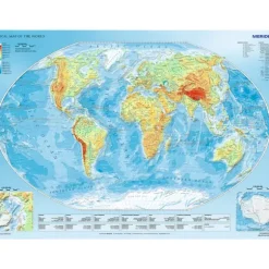 Physical Map of the World