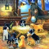 Pièces XXL - Barnyard Nativity
