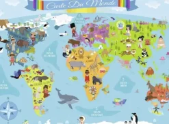 Pièces XXL - Carte du Monde