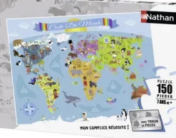 Pièces XXL - Carte du Monde