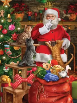 Pièces XXL - Chats de Noël