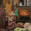 Pièces XXL - Kittens by the Stove