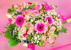 Pink Bouquet of Roses