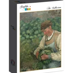Pissarro Camille - Camille Pissarro : Le Jardinier - Vieux Paysan avec Chou, 1883-1895