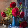 Pivoines Roses