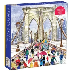 Pont de Brooklyn - Puzzle de 1000 Pièces dans une Boîte Carrée