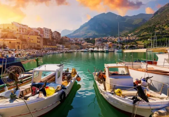 Port et Bateaux de Pêche - Sicile