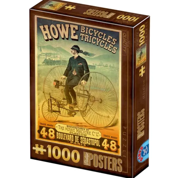 Poster vintage - Howe Bicycles et Tricyles