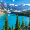 Printemps au Lac Moraine, Canada