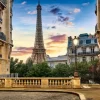 Promenade dans Paris au Coucher du Soleil