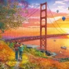 Promenade vers le Pont du Golden Gate