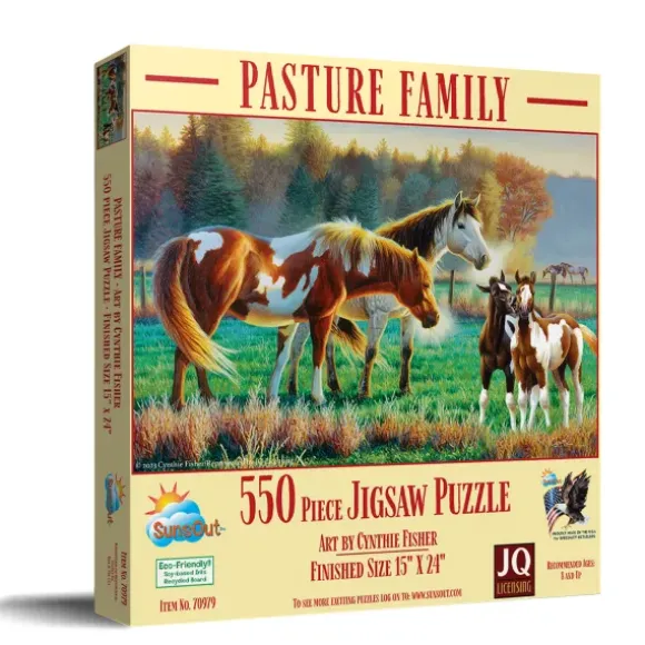 Pâturage en Famille