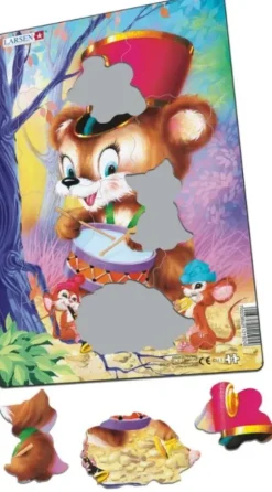 Puzzle Cadre - Animaux de la Forêt
