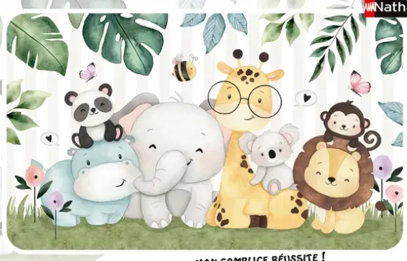 Puzzle Cadre - Animaux Tout Doux
