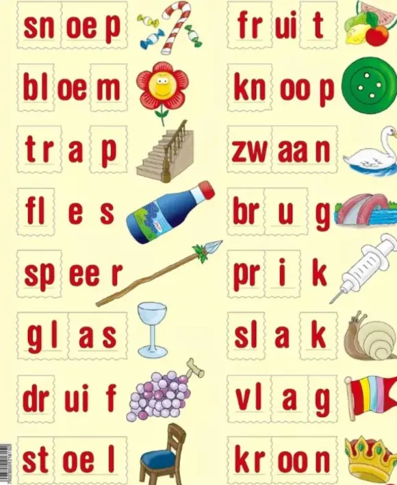 Puzzle Cadre - Apprendre à lire le Néerlandais 4