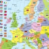 Puzzle Cadre - Carte Politique de l'Europe (Italien)