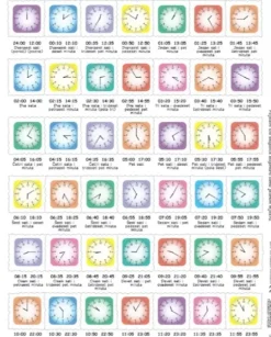 Puzzle Cadre - Clock-Puzzle (En Croate)