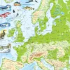 Puzzle Cadre - Europe (en Anglais)