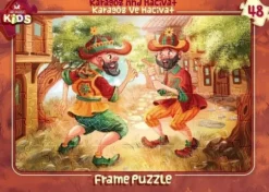 Puzzle Cadre - Karagöz et Hacivat