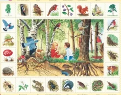 Puzzle Cadre - La Forêt (en Hollandais)