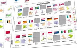 Puzzle Cadre - MemoPuzzle (en Norvégien)