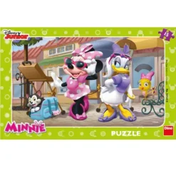 Puzzle Cadre - Minnie à Montmartre