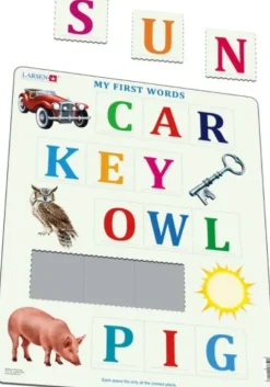 Puzzle Cadre - My First Words (en Anglais)
